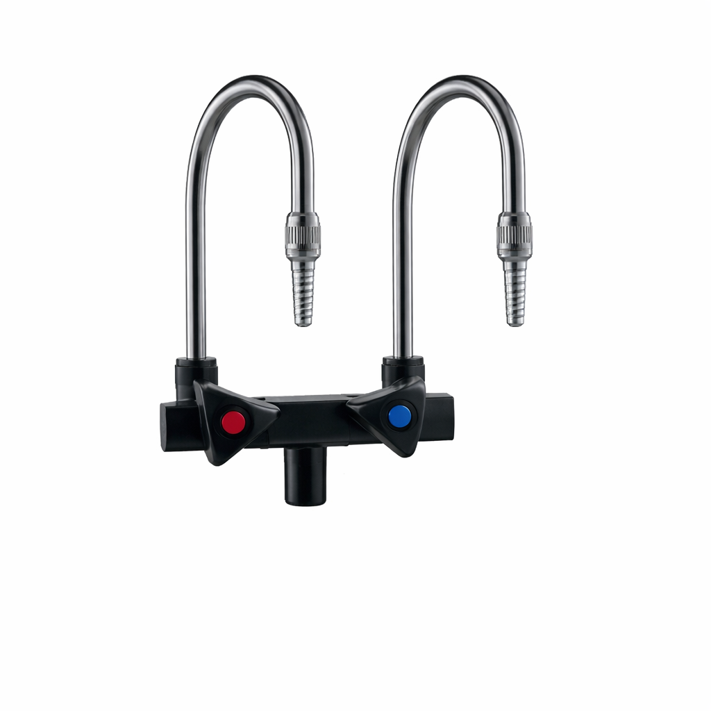 Double-sided oxidized water laboratory tap